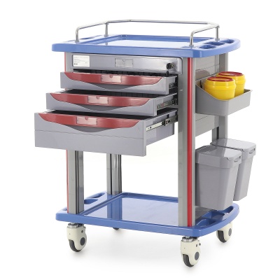 Столик реанимационный, анестезиологический CT750-03 (ТМ-004АН-00) "Med-Mos" в магазине Склад Медтехники